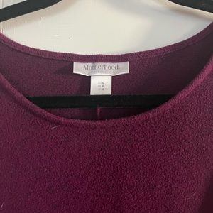 Motherhood maternity cold shoulder top